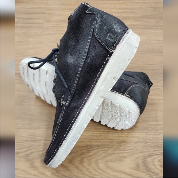 ROAN By Bedstu Tobias Black Leather Boots. New In Box! Sz 10.5, 11, 11.5, 12. - Picture 2 of 10